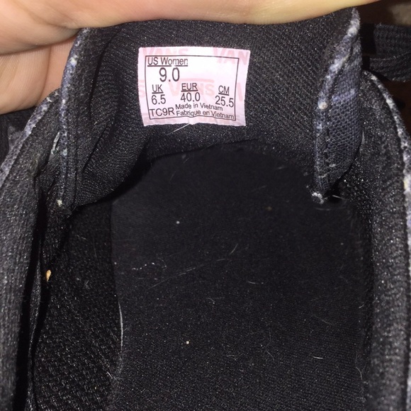 Custom Star Patterned Vans - Picture 5 of 6